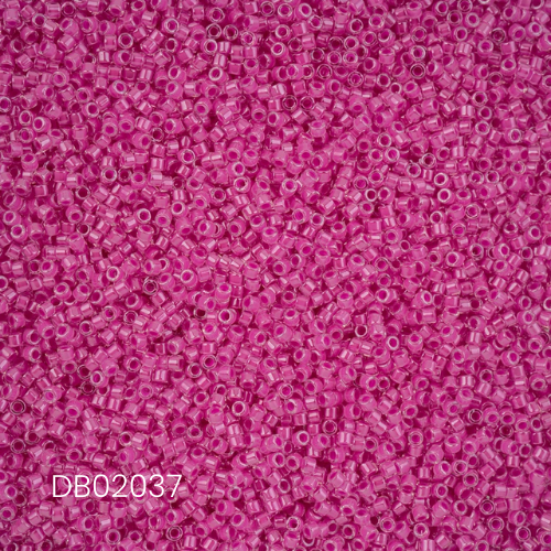 Miyuki Delica 11/0 Hot Magenta Luminous | Alberta Bead Store