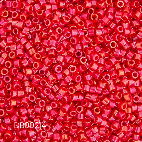 Miyuki Delica 11/0 Red AB | Alberta Bead Store