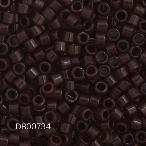 Miyuki Delica 11/0 Chocolate Brown | Alberta Bead Store