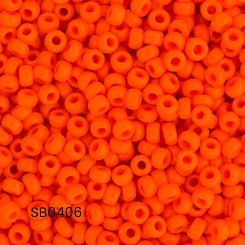 Miyuki Seed Bead 11/0 Orange Opaque | Alberta Bead Store