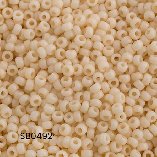 Miyuki Seed Bead 11/0 Opaque Dark Cream | Alberta Bead Store