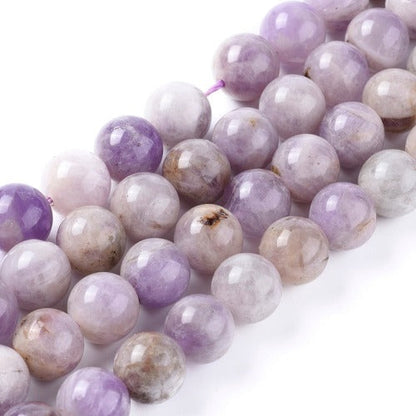 Lavender Jade Gemstone Bead | Alberta Bead Store