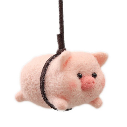 DIY Felting Kit Pig | Alberta Bead Store