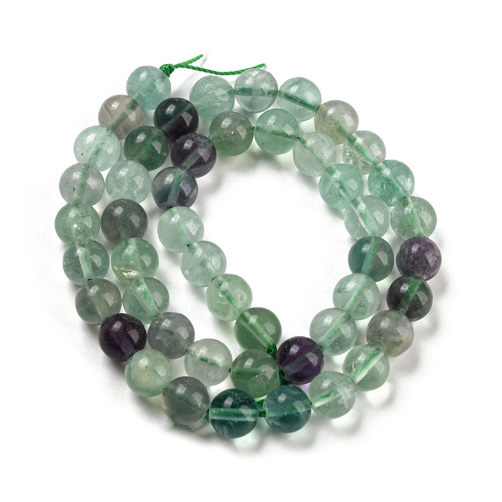 Fluorite  Gemstone Bead 