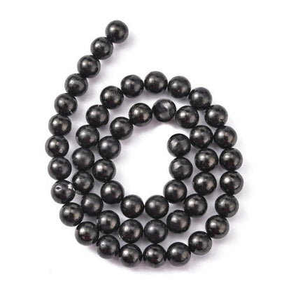 Jet Gemstone Beads - All Sizes - Witches Ink LTD - O/A Crystals and Sun Signs