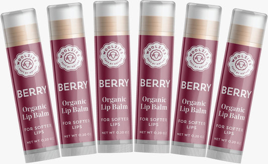 Berry Lip Balm 3pcs - Crystals and Sun Signs