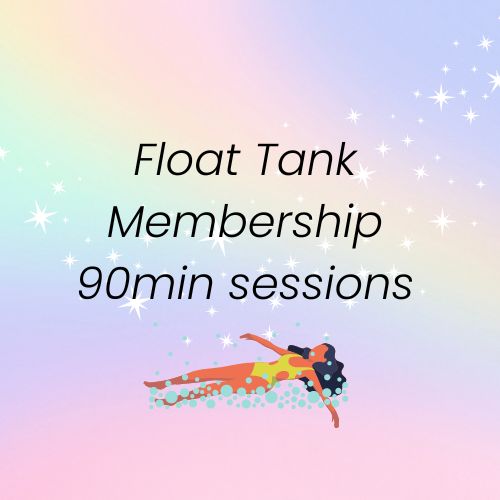 Float Session Monthly Membership ~ 90min - Crystals and Sun Signs