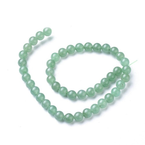 Green Aventurine Gemstone Bead - All Sizes - Witches Ink LTD - O/A Crystals and Sun Signs