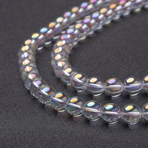 Aura Quartz Gemstone Beads - Crystals and Sun Signs