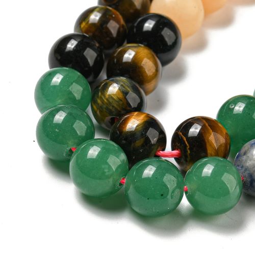 Chakra Gemstone Bead Strand - Crystals and Sun Signs