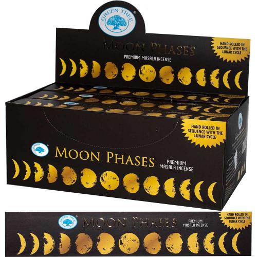 Green Tree Incense 15gr Moon Phase | Green Tree