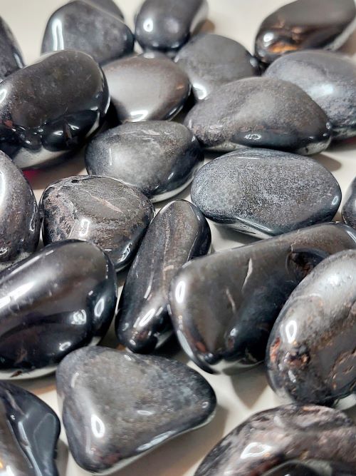 Hematite Tumbled Stone - Crystals and Sun Signs