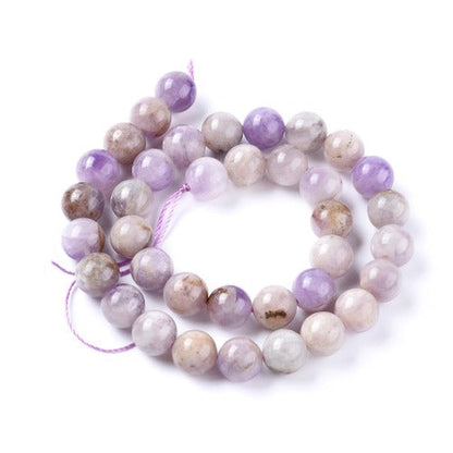 Lavender Jade Gemstone Beads - All Sizes - Witches Ink LTD - O/A Crystals and Sun Signs