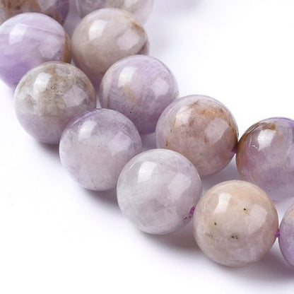 Lavender Jade Gemstone Bead | Alberta Bead Store