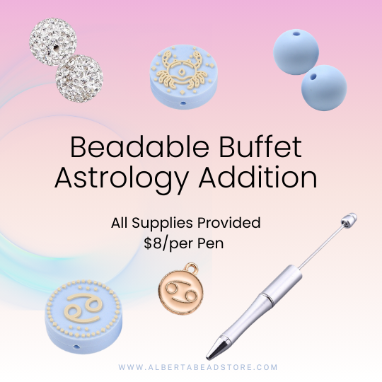 Grand Opening - Beadable Buffet Astrology Addition - NO REGISTRATION REQUIRED | Crystals and Sun Signs