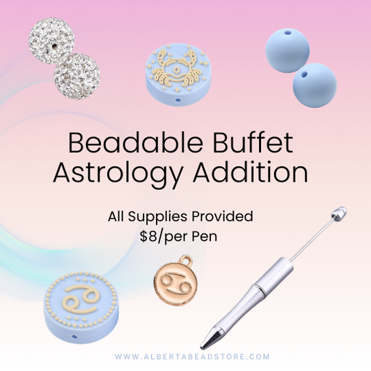 Grand Opening - Beadable Buffet Astrology Addition - NO REGISTRATION REQUIRED | Crystals and Sun Signs