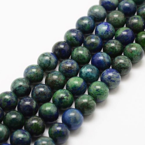 Azurite Gemstone Bead - Crystals and Sun Signs