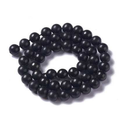 Shungite Gemstone Beads - All Sizes - Witches Ink LTD - O/A Crystals and Sun Signs