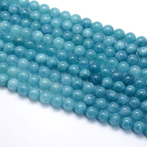 Blue Quartz Gemstone Bead 