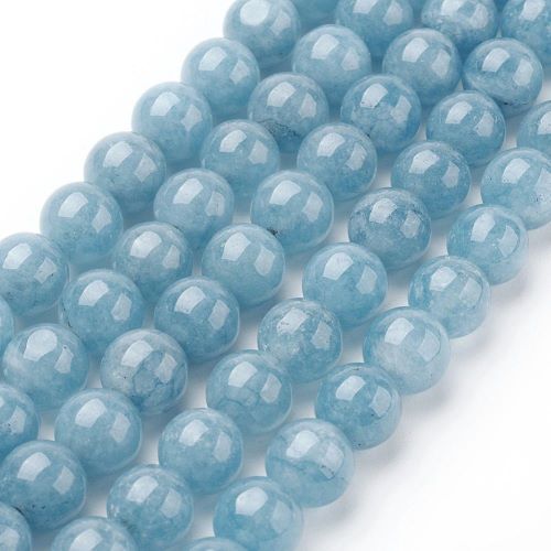 Blue Quartz Gemstone Bead 