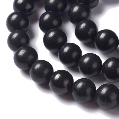 Shungite Gemstone Beads - All Sizes - Witches Ink LTD - O/A Crystals and Sun Signs