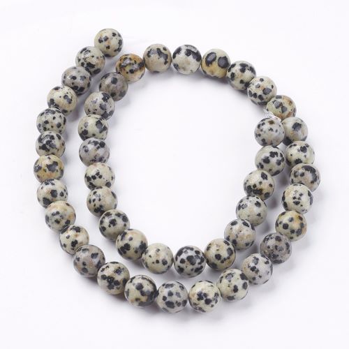 Dalmatian Jasper Gemstone Beads - All Sizes - Witches Ink LTD - O/A Crystals and Sun Signs