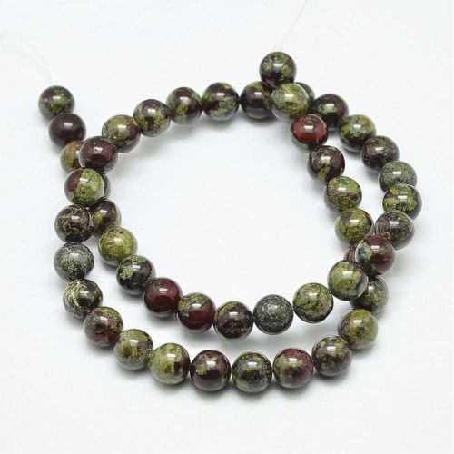 Dragon Bloodstone Gemstone Beads | Alberta Bead Store