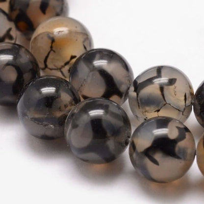 Dragon Vein Gemstone Bead 