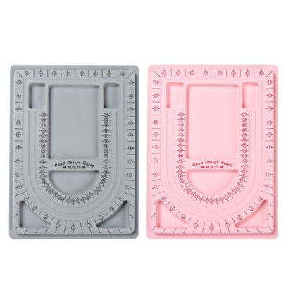 Plastic Flocked Bead Board 1pc 