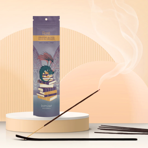 Flore Dragons Blood Incense Sticks pack - Crystals and Sun Signs