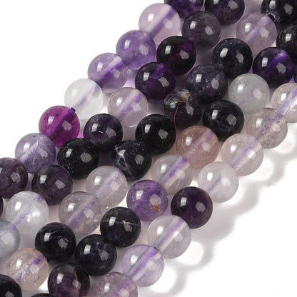 Fluorite Purple Gemstone Bead | Alberta Bead Store