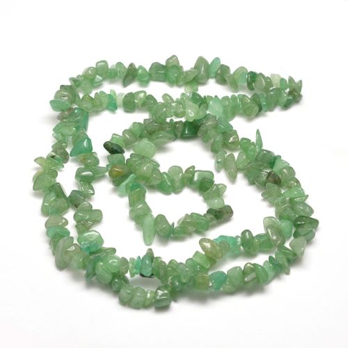 Green Aventurine Gemstone Chip Beads 