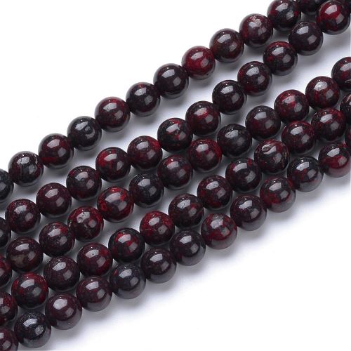 Bloodstone Gemstone Bead | Alberta Bead Store