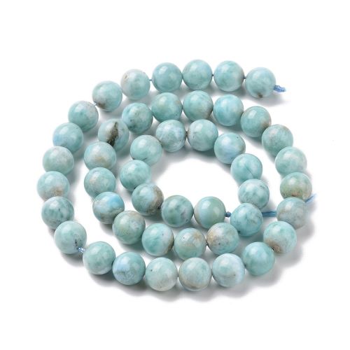 Larimar Gemstone Bead - Crystals and Sun Signs