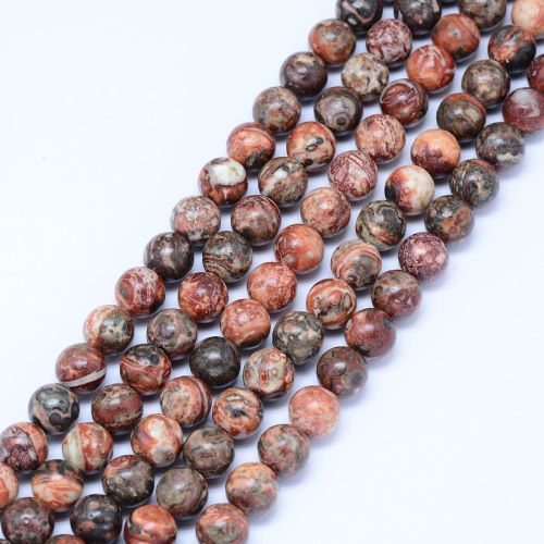 Leopard Skin Jasper Gemstone Bead 