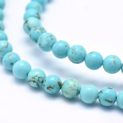 Magnesite Turquoise Gemstone Bead 