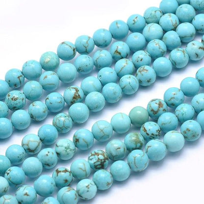 Magnesite Turquoise Gemstone Bead 