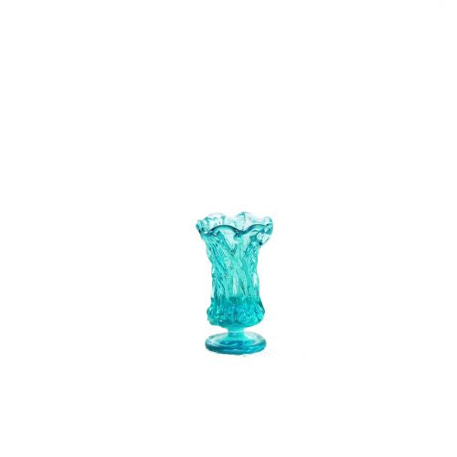 Miniature Resin Goblet Cyan 1pc 