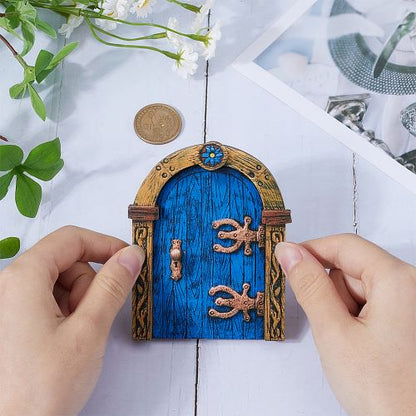 Garden Fair Door Royal Blue 