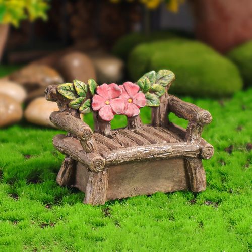 Mini Garden Bench for Fairy Garden | Alberta Bead Store