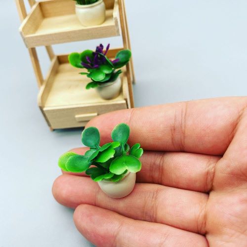 Miniature Artificial Bonsai Plant 2pcs 