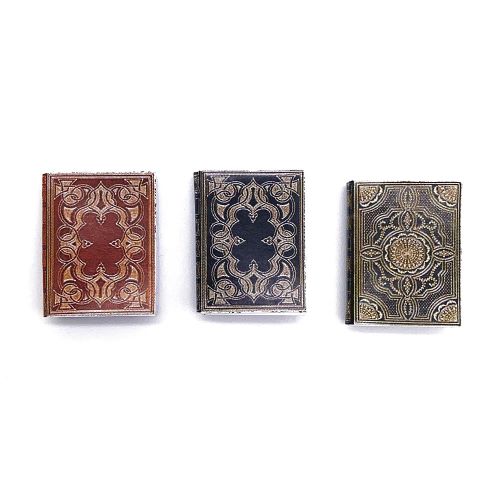 Miniature Paper Books with Design Cover 3pc 