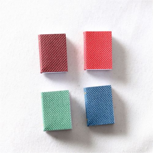 Miniature Paper Books 4pcs 