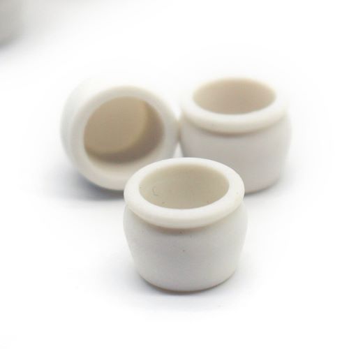 Miniature Artificial Plastic Plant Pot 3pcs 