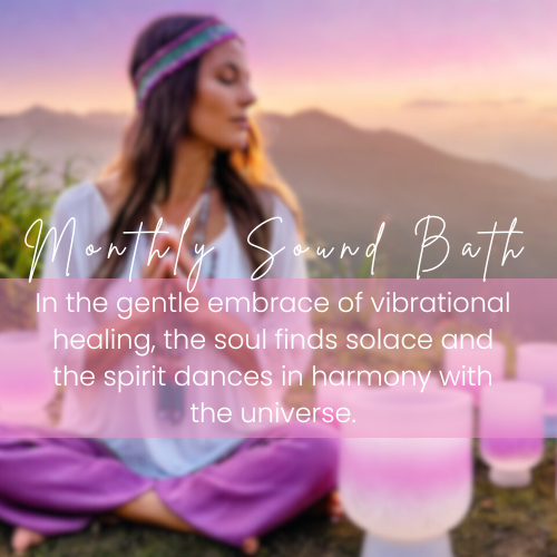 Monthly Sound Bath - Oct 6 - Crystals and Sun Signs