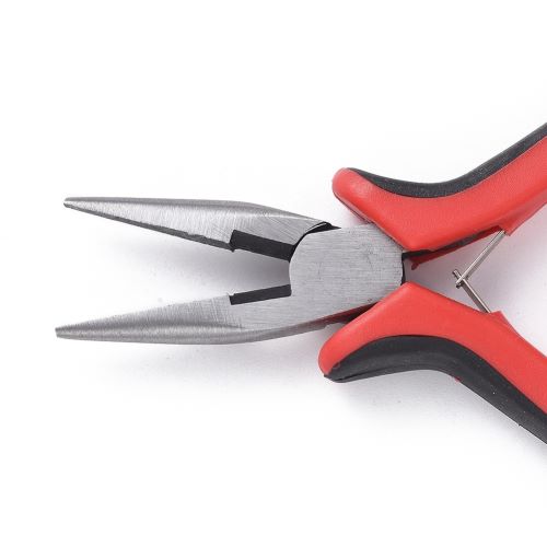 Jewelry Pliers Wire Cutters Red Black Handle 