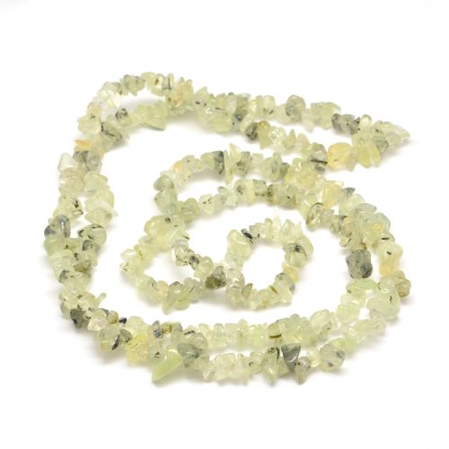 Prehnite Gemstone Chip Beads 