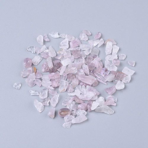 Rose Quartz Gemstone Chip Beads No Hole 