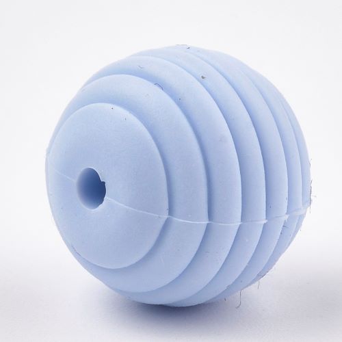 Silicone Bead Ribbed Collection 15MM | Alberta Bead Store