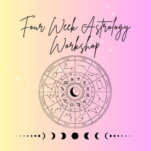 4 Week Astrology Workshop - Jan 6th - Crystals and Sun Signs